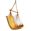 Ver imagem 2 de Cadeira de Balanço Suspensa Rede de Teto Varias Cores: Amarela