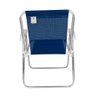 Cadeira Alta Alumínio Azul Marinho - 4