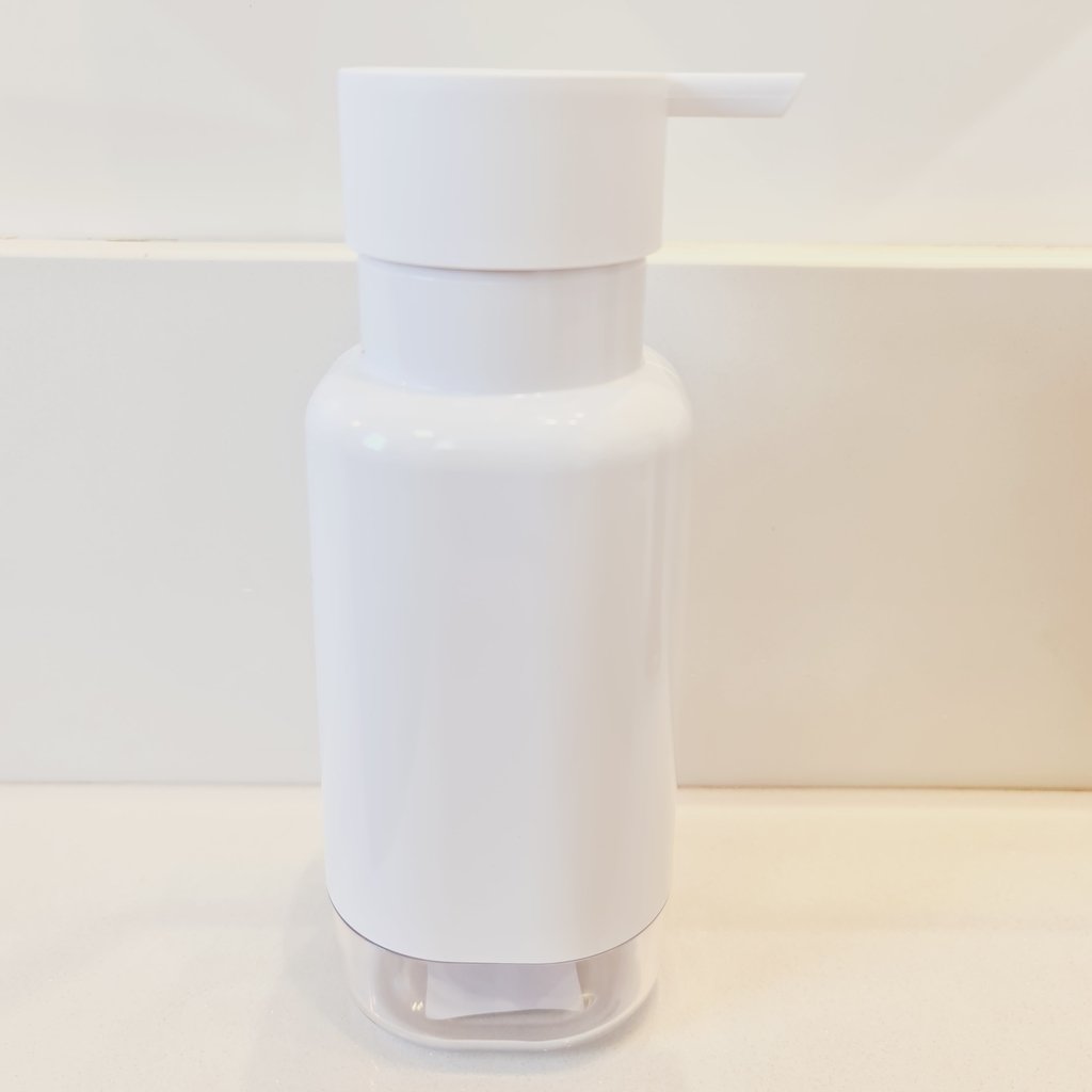 Porta Sabonete Líquido Branco Dual 500ml