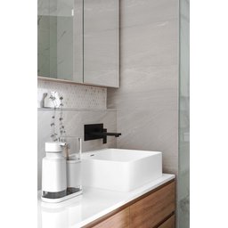 Porta Sabonete Líquido Branco Dual 500ml - 4