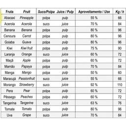 Despolpadeira De Frutas Dpt-75 Capacidade 75 Kg/ Hora Tomasi - 4