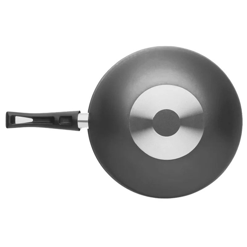 Planela Wok Flora Alumínio Grafite Superflon 28 Cm 4,3 Litros Mta - 3