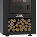 Ver imagem 4 de Calefator a Lenha Pyron Dupla Combustao Preto Fosco