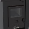 Calefator a Lenha Pyron Dupla Combustao Preto Fosco - 7