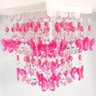 Lustre Luminária para Quarto Infantil Menina ou Menino - Rosa Pink - 1