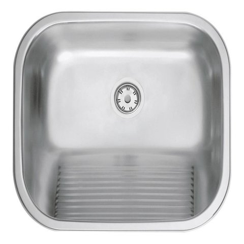 Tanque de Encaixe Tramontina Hera 34l Inox Escovado 50x40 Cm 94400107
