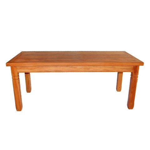 Mesa de Madeira Maciça em Peroba Rosa de Demolição Made Wood:Comp200XAlt80xLarg100/Marrom