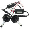 Kit Par Lâmpada Super Ultra Led Plus Automotiva Farol 12000 Lumens 6500K 12V 24V Carro Caminhão - H1 - 3