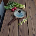 Ver imagem 2 de Frigideira Nanoceramica Inducao 20 Cm Cor Marmore com Tampa Utensilios do Chef