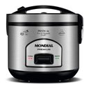 Ver imagem 1 de Panela Elétrica Mondial Pratic 6i Pe-43-6x 127v-preto/inox