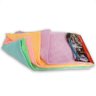 Kit 5 Pano Flanela Toalha Microfibra Limpar Secar Carro Casa - 5