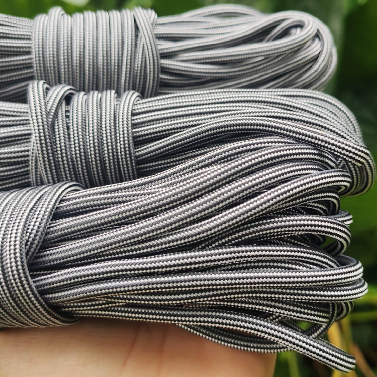 Corde Paracord Con Tenditori | 4mm X 4m | Riflettenti Per Tendaggi E Campeggio | Nylon Resistente - Foto 6