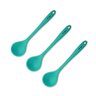Kit 3 Conchas de Silicone Massas Cozinha Servir Colorfull Verde - 2
