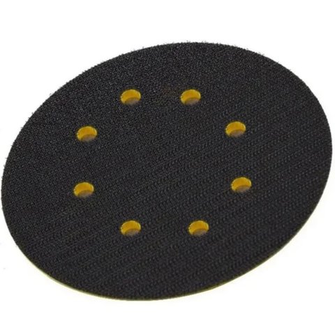 Suporte para Disco de Lixa Aderente 125mm 8 Furos | 10 Un