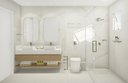 Ver imagem 4 de Toalheiro de Banho Banheiro Duplo 60cm em Aço Inox Polido Brilhante Linha Larissa Stainless