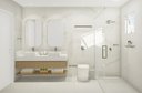 Ver imagem 3 de Toalheiro de Banho Banheiro Duplo 60cm em Aço Inox Polido Brilhante Linha Larissa Stainless