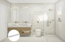 Ver imagem 2 de Toalheiro de Banho Banheiro Duplo 60cm em Aço Inox Polido Brilhante Linha Larissa Stainless