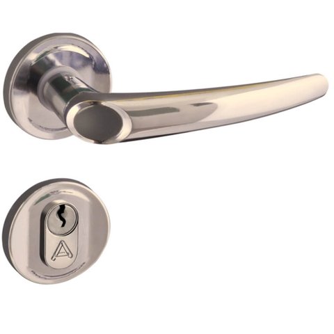 Fechadura Joy 2600/63 Externa Inox Polido - 083564 - ALIANÇA