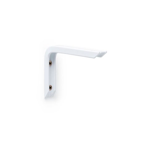 Kit 4X Suporte de Alumínio 12 cm Branco