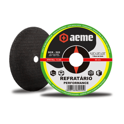 Disco Corte Aeme Refratario Dcr 522 14x5/32x1 C24r5bf41