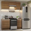 Ver imagem 1 de Armário de Cozinha Compacta 160cm Rustic Glamy Madesa 07