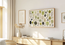 Ver imagem 1 de Quadro Decorativo N°163 140x80cm - Panorâmico - Árvores - S Nórdico - Madeira Clara - Rollflex
