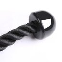 Ver imagem 3 de Corda para Polia Profissional Musculação Treino Academia Crossover Pullover Puxador Preto Triceps Bi