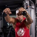 Ver imagem 6 de Corda para Polia Profissional Musculação Treino Academia Crossover Pullover Puxador Preto Triceps Bi