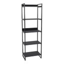 Ver imagem 3 de Estante Estilo Industrial 1.87x0.60m C/05 Prateleiras Kuadra