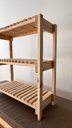 Ver imagem 1 de Sapateira Multiuso 3 Andares Madeira Pinus de Reflorestamento Quarto Hall Sala com