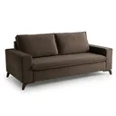 Ver imagem 2 de Sofa 4 Lugares 240cm Veludo Pes Imbuia Gregory
