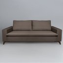 Ver imagem 3 de Sofa 4 Lugares 240cm Veludo Pes Imbuia Gregory