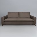 Ver imagem 2 de Sofa 4 Lugares 240Cm Veludo Pes Imbuia Gregory 
