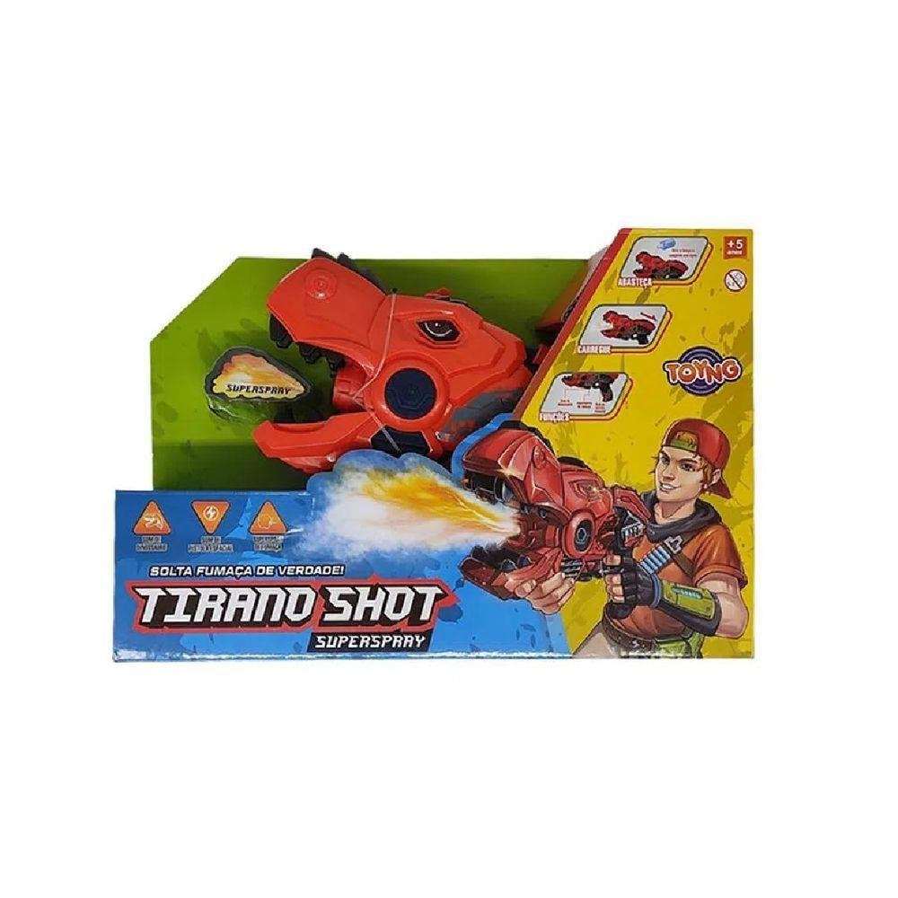 Lançador Tirano Shot com Vapor Dinossauro Toyng