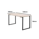 Ver imagem 3 de Conjunto para Sala de Jantar com 4 Cadeiras Dora Preto/Black/Bege/Off White