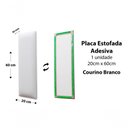 Ver imagem 4 de Placa Cabeceira 20cm X 60cm Unidade Courino Branco