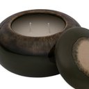 Ver imagem 3 de Vela Decorativa com Suporte em Cerâmica Verde 15,5cm 22419 Mart