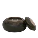 Ver imagem 1 de Vela Decorativa com Suporte em Cerâmica Verde 15,5cm 22419 Mart