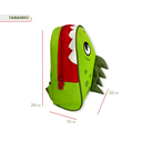Ver imagem 2 de Mochila Escolar Infantil Maternal Unissex Dinossauro