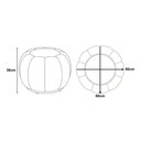 Ver imagem 5 de Kit Poltrona Decorativa Concha C/almofada e Puff Boucle Terracota Abobora - Montanaris Decor