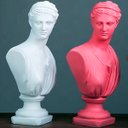 Ver imagem 3 de Escultura Clássica Deusa Venus Decoração Famosa Em Resina 32 cm