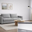 Ver imagem 1 de Rodapé de Pvc Revestido em Pet Branco 250cmx10cm Onefloor