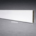 Ver imagem 3 de Rodapé de Pvc Revestido em Pet Branco 220cmx10cm Onefloor