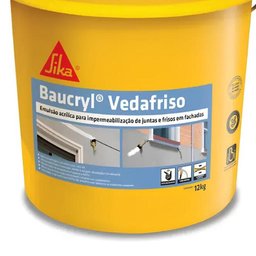 Impermeabilizante de Juntas Frisos Baucryl Vedafriso (12kg) - 2