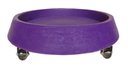 Ver imagem 1 de Suporte Prato Vaso Com Rodízios Silicone 40X5 Redondo - LILAS VIOLETA 008