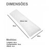 Almofada Veludo Matelassada 30cm x 70cm Zig Zag Perfil Matelados - 3