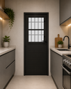 Ver imagem 1 de Porta Social Lambril Preto 210x90 Lado Esquerdo