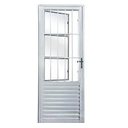 Ver imagem 3 de Porta de Giro Alumínio Branco Social C/grade Veneziana 3v Maxx