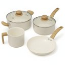 Ver imagem 1 de Jogo de Panelas Vanilla com Revestimento Cerâmico - 4 Peças