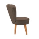 Ver imagem 5 de Jogo de Cadeira para Sala de Jantar Estofada Confortáveis com Pés de Madeira Moblan Decor